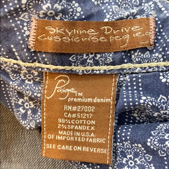 Paige premium denim size 31 - Picture 6 of 6